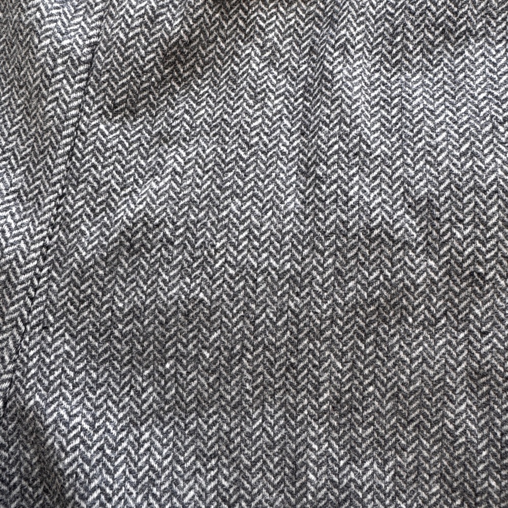 Aritzia Wilfred Gray Herringbone wool blend Pants size xs - Picture 2 of 3